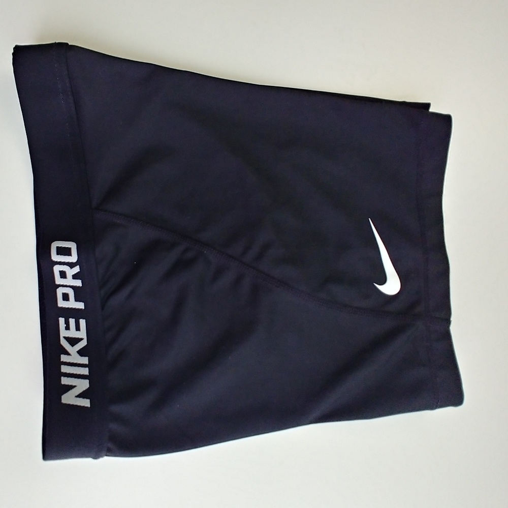 Black YL Nike Pro Compression Shorts